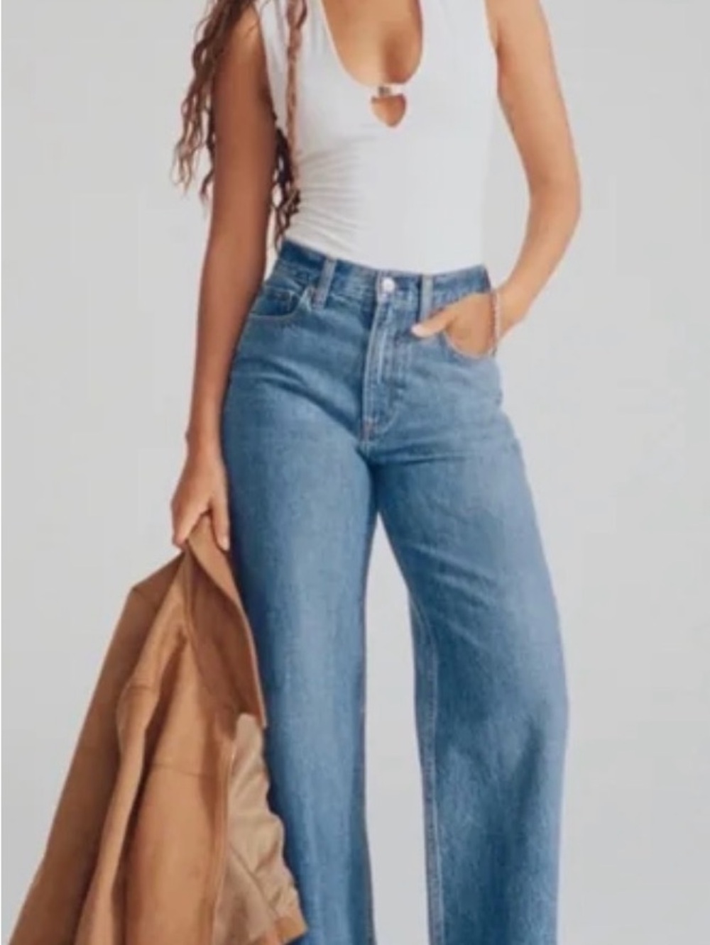Abercrombie & Fitch The Loose High Rise Jeans Size 24/ 00s